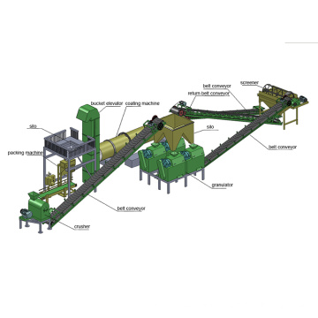 Efficiency Automatic NPK Compound Fertilizer Production Line